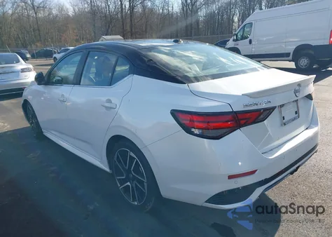 2025 Nissan Sentra Sr из США, поврежденный, VIN 3N1AB8DV7SY226714